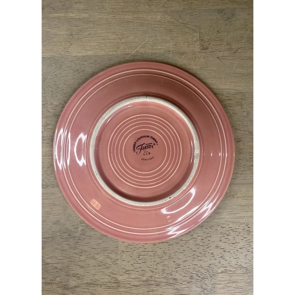 Fiesta Rose Pink‎ Salad Plate 7 1/4